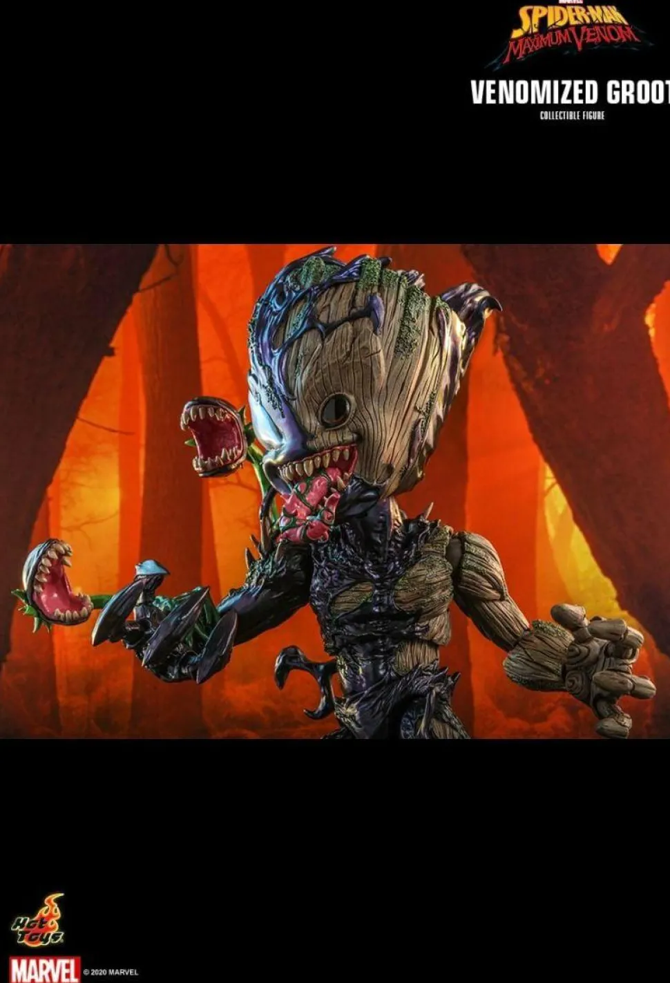 Spider-Man: Maximum Venom - Venomized Groot 1/6th Scale Hot Toys Action Figure