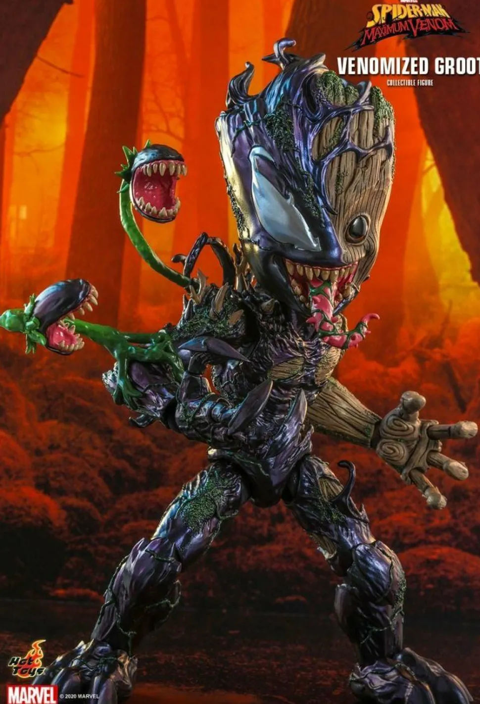 Spider-Man: Maximum Venom - Venomized Groot 1/6th Scale Hot Toys Action Figure