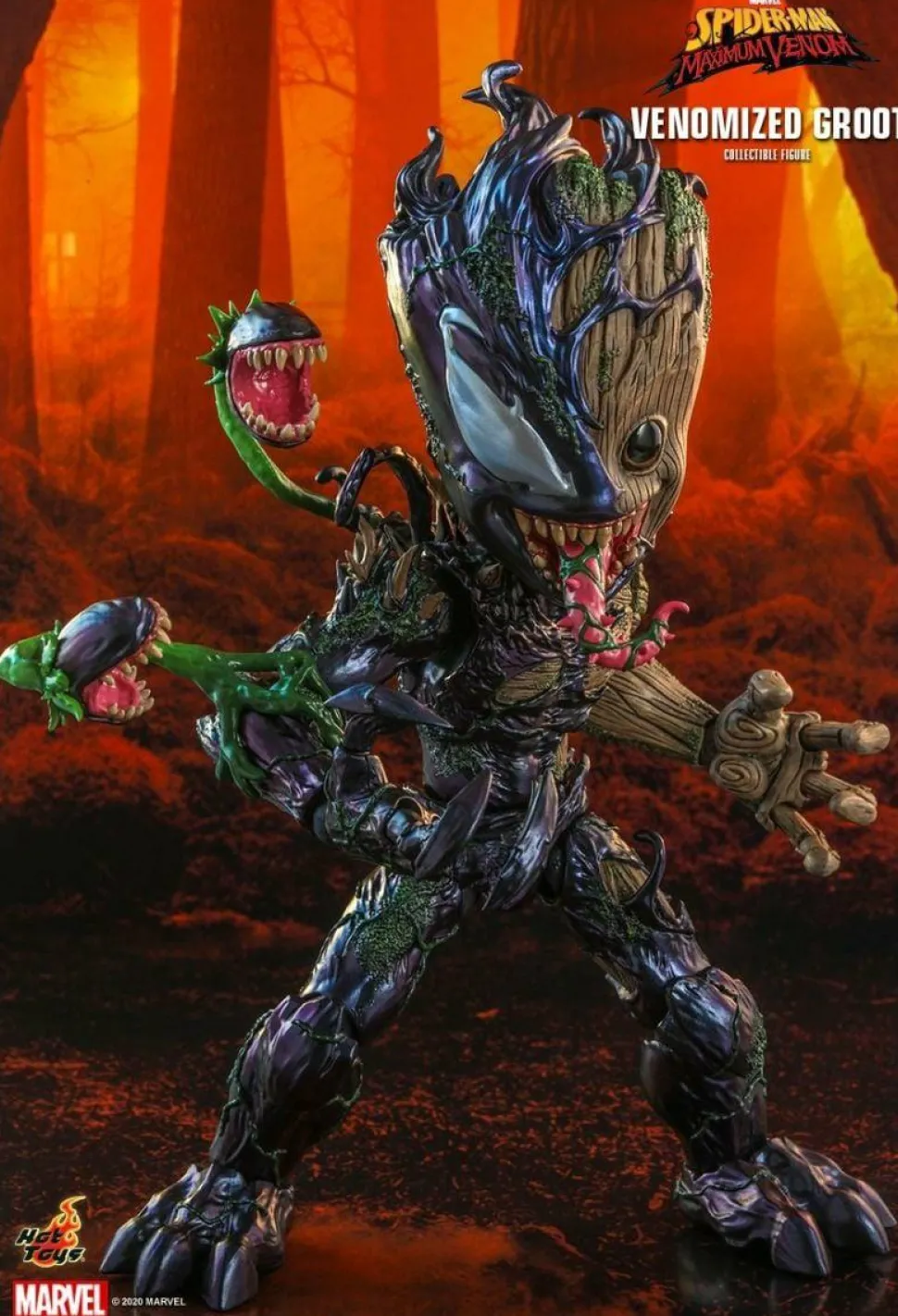 Spider-Man: Maximum Venom - Venomized Groot 1/6th Scale Hot Toys Action Figure