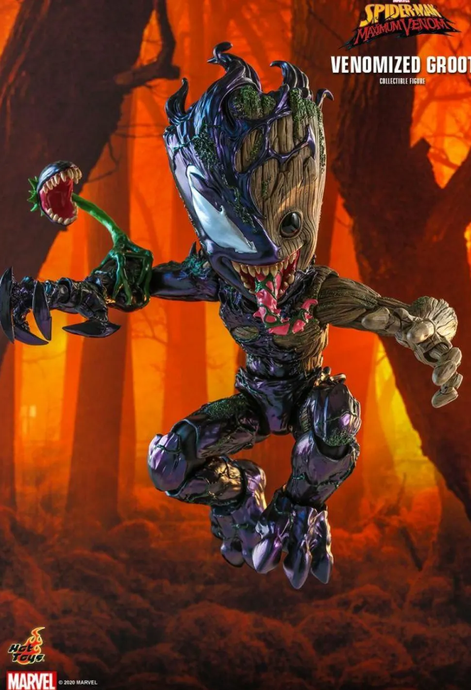 Spider-Man: Maximum Venom - Venomized Groot 1/6th Scale Hot Toys Action Figure