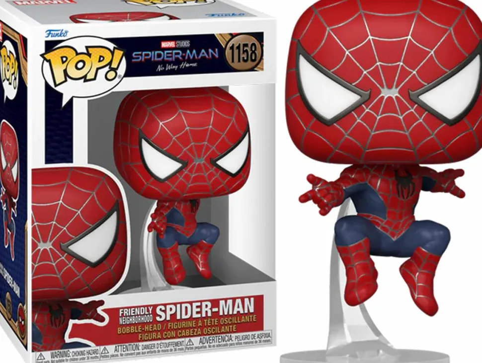 Spider-Man: No Way Home - Friendly Neighborhood Spider-Man Pop! Vinyl Figure