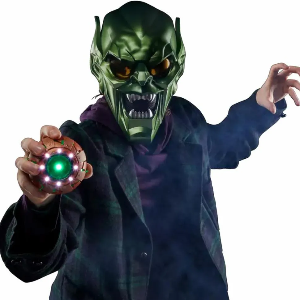 Spider-Man: No Way Home - Green Goblin Pumpkin Bomb Marvel Legends Electronic 1:1 Scale Life-Size Prop Replica