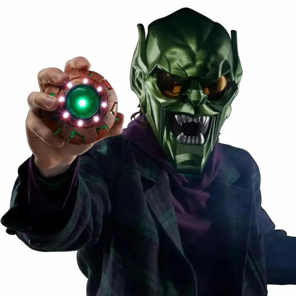 Spider-Man: No Way Home - Green Goblin Pumpkin Bomb Marvel Legends Electronic 1:1 Scale Life-Size Prop Replica
