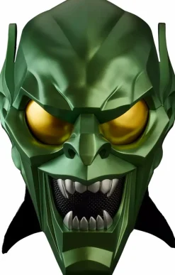 Spider-Man: No Way Home - Green Goblin Helmet Marvel Legends Premium Roleplay 1:1 Scale Life-Size Prop Replica