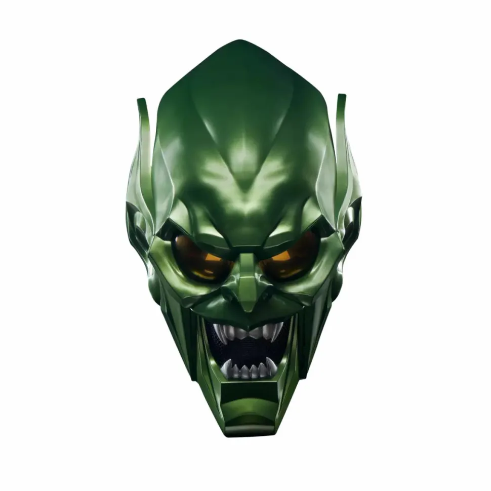 Spider-Man: No Way Home - Green Goblin Helmet Marvel Legends Premium Roleplay 1:1 Scale Life-Size Prop Replica