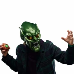 Spider-Man: No Way Home - Green Goblin Helmet Marvel Legends Premium Roleplay 1:1 Scale Life-Size Prop Replica