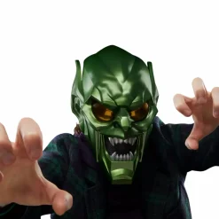Spider-Man: No Way Home - Green Goblin Helmet Marvel Legends Premium Roleplay 1:1 Scale Life-Size Prop Replica