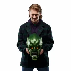 Spider-Man: No Way Home - Green Goblin Helmet Marvel Legends Premium Roleplay 1:1 Scale Life-Size Prop Replica