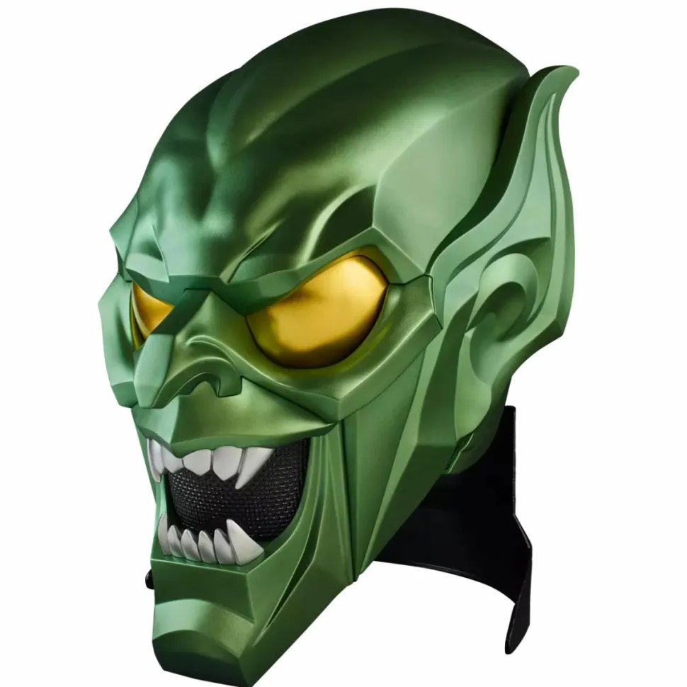 Spider-Man: No Way Home - Green Goblin Helmet Marvel Legends Premium Roleplay 1:1 Scale Life-Size Prop Replica