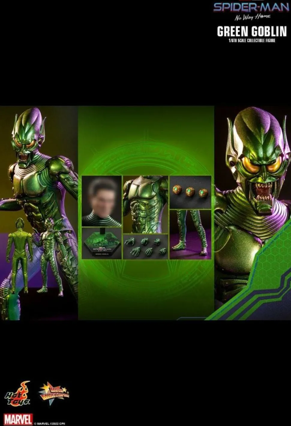 Spider-Man: No Way Home - Green Goblin 1/6th Scale Hot Toys Action Figure