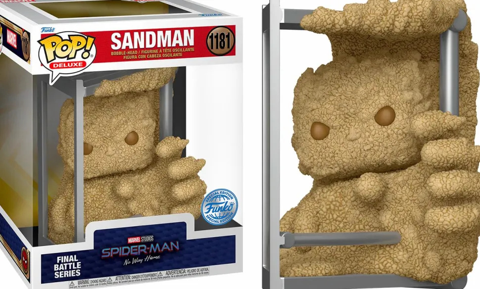 Spider-Man: No Way Home - Sandman Final Battle Series Build-A-Scene Deluxe Pop! Vinyl Figure
