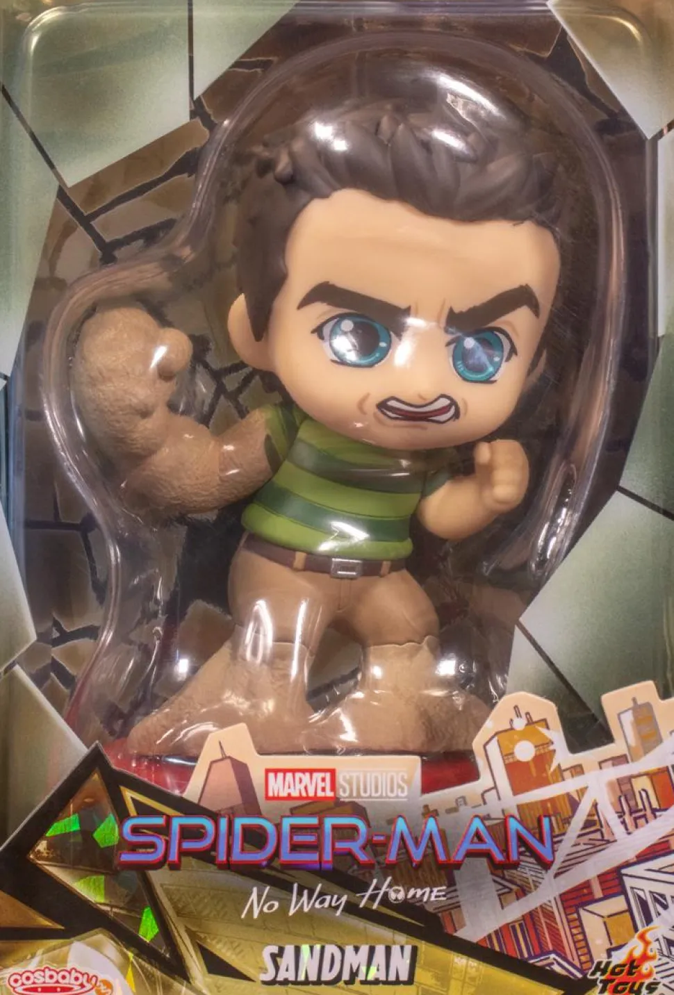 Spider-Man: No Way Home - Sandman Cosbaby (S) Hot Toys Figure