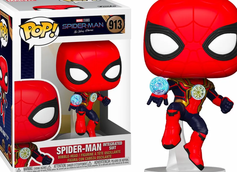 Spider-Man: No Way Home - Spider-Man in Integrated Suit Pop! Vinyl Figure