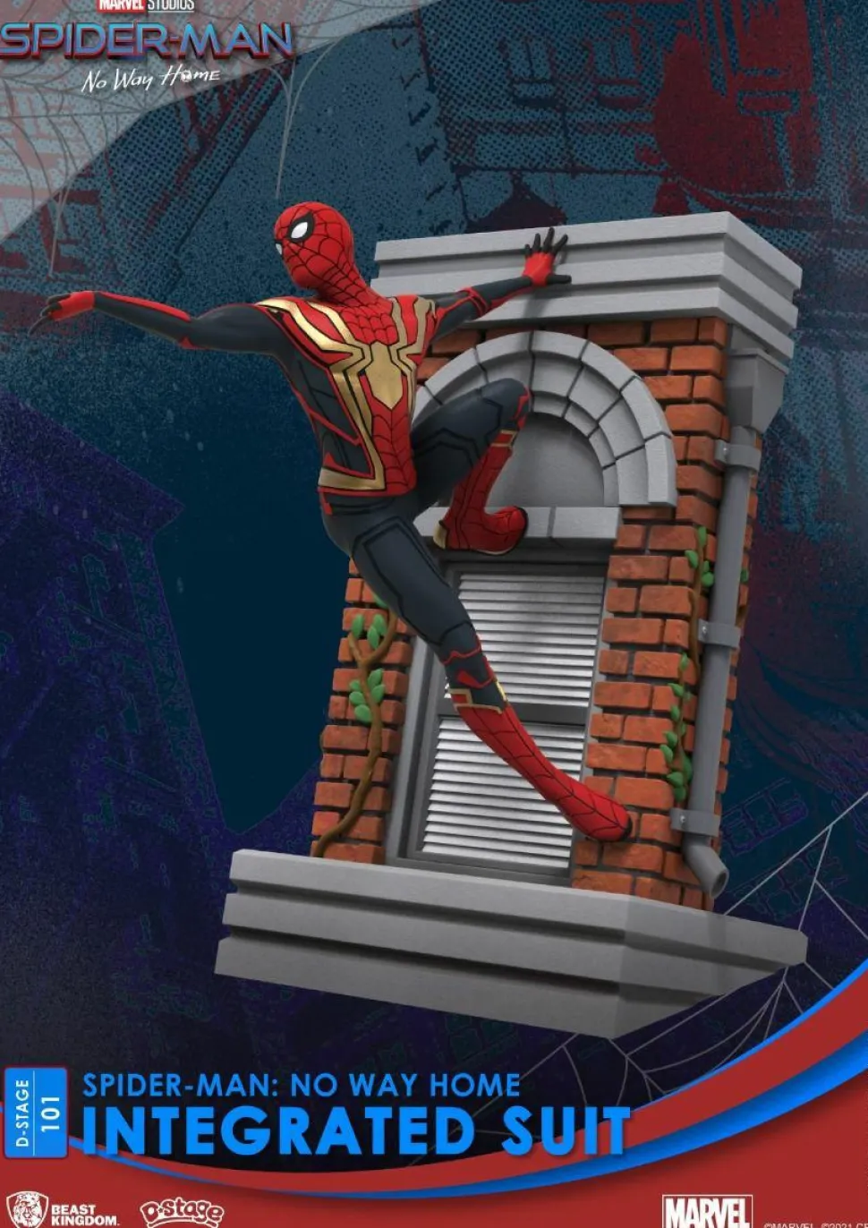 Spiderman: No Way Home - Spiderman Integrated Suit D-Stage 6” Statue