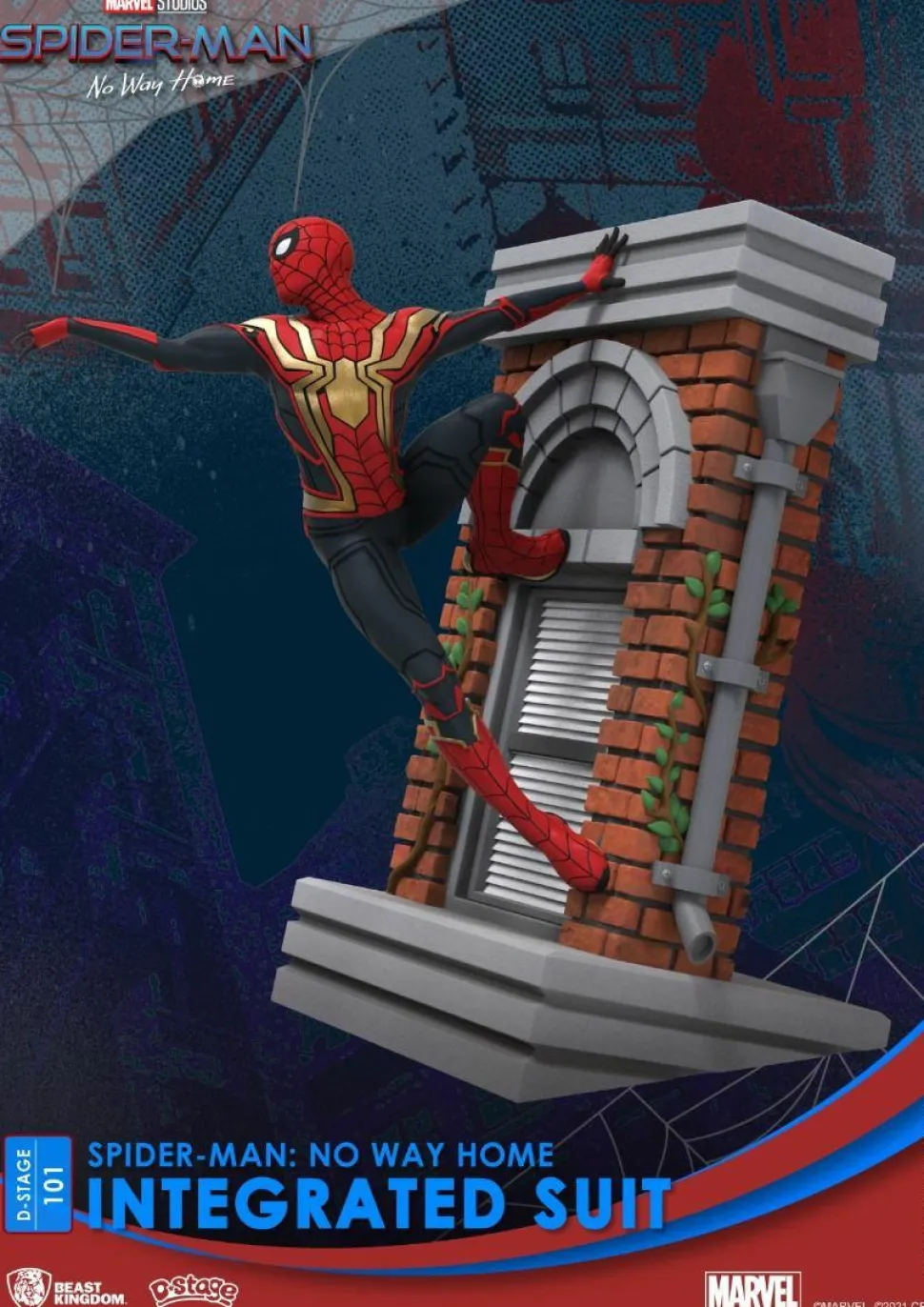 Spiderman: No Way Home - Spiderman Integrated Suit D-Stage 6” Statue
