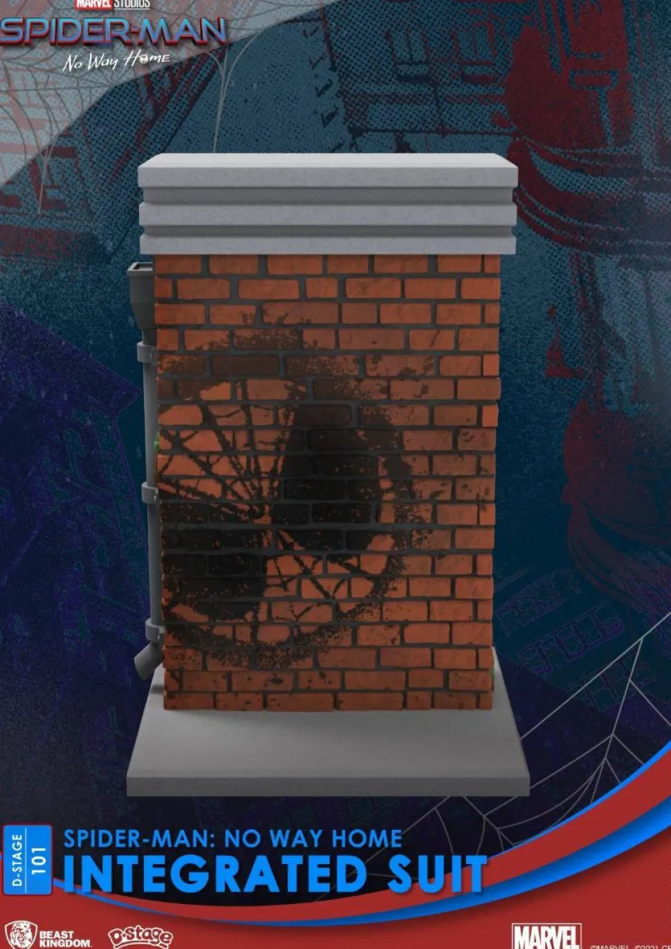 Spiderman: No Way Home - Spiderman Integrated Suit D-Stage 6” Statue