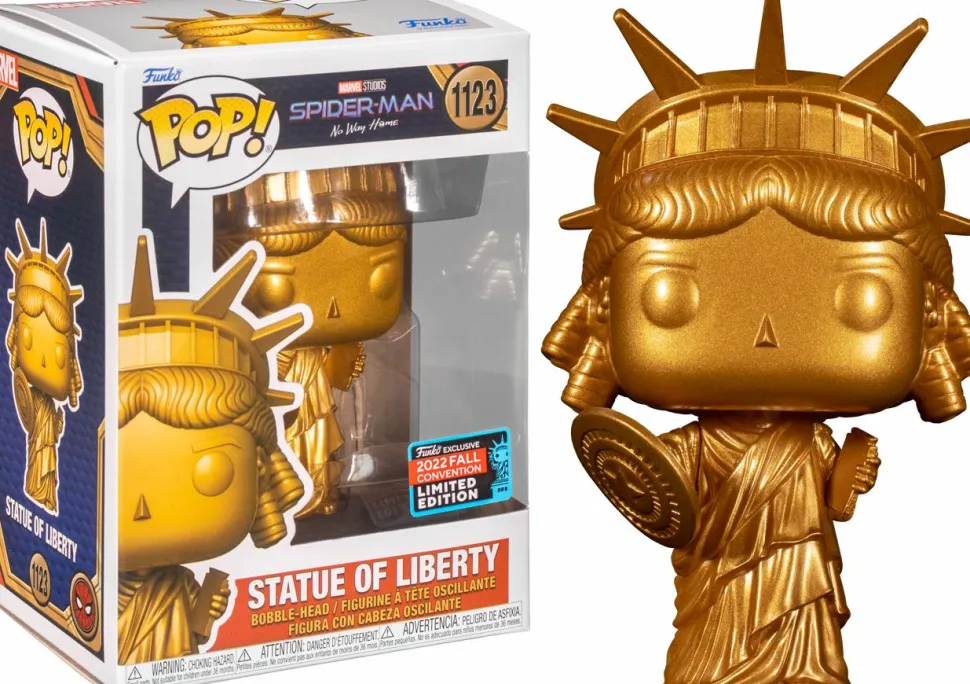 Spider-Man: No Way Home - Statue of Liberty Pop! Vinyl Figure (2022 Fall Convention Exclusive)