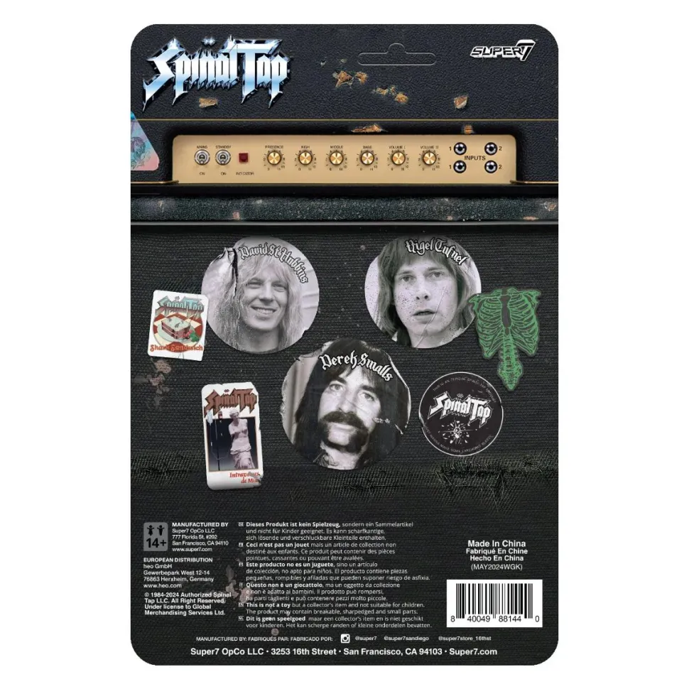 Spinal Tap - Derek Smalls ReAction 3.75" Action Figure (Wave 1)