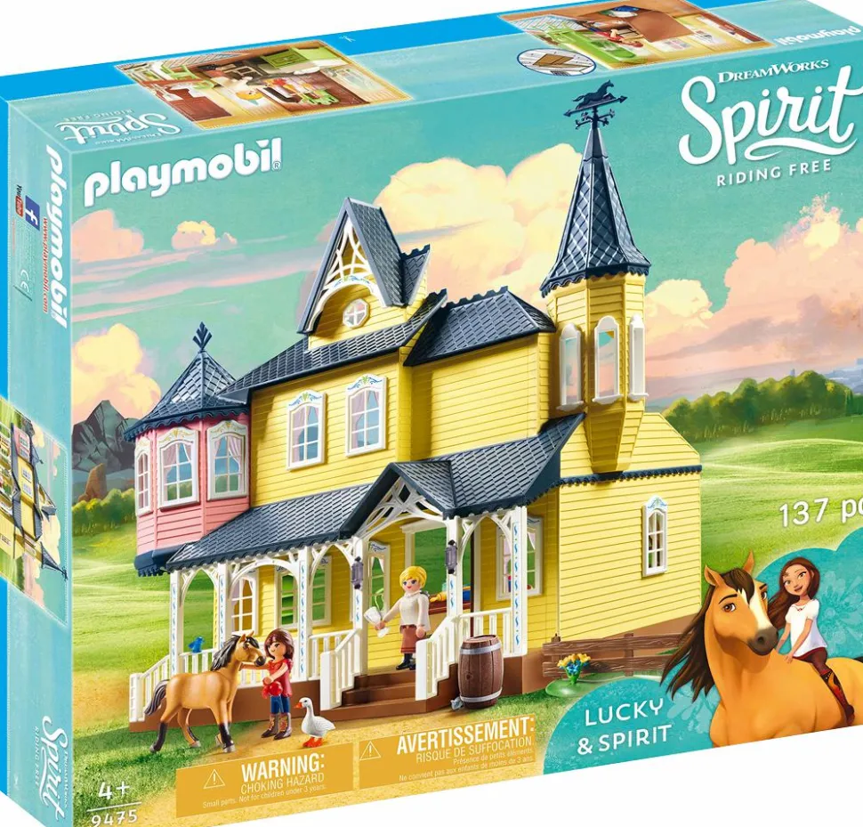Spirit Riding Free - Playmobil Lucky’s Happy Home Playset (9475)
