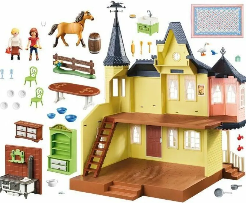 Spirit Riding Free - Playmobil Lucky’s Happy Home Playset (9475)