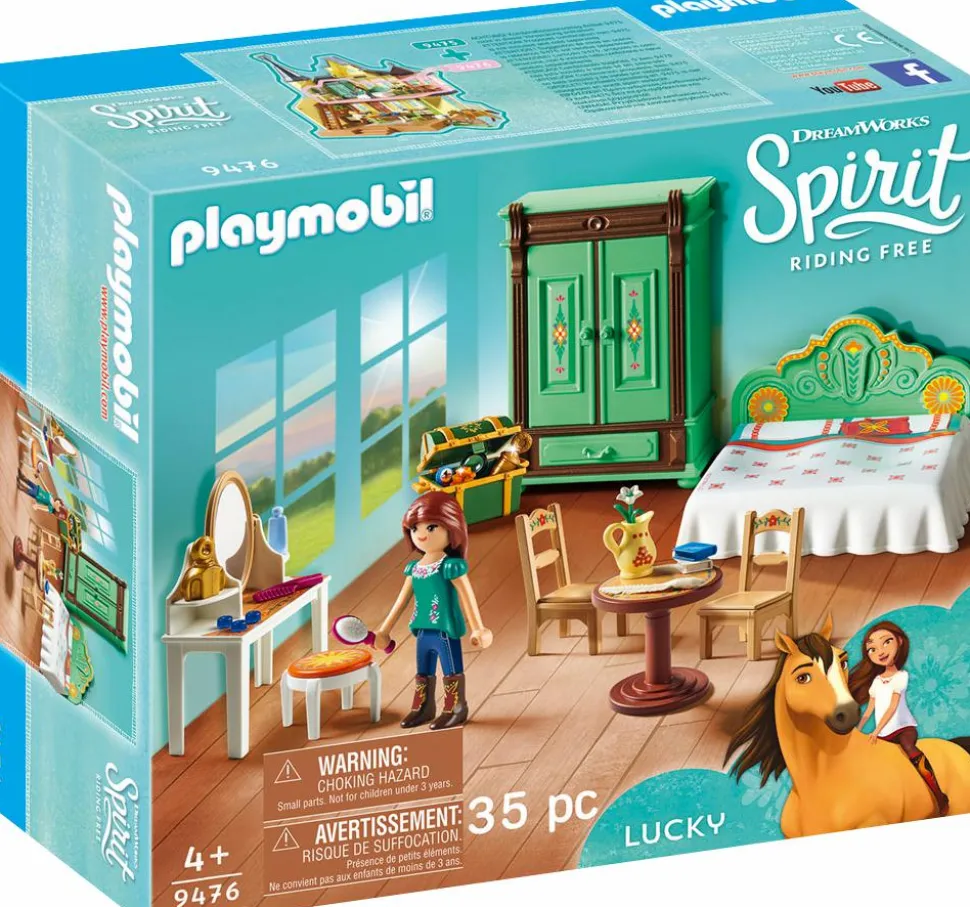 Spirit Riding Free - Playmobil Lucky’s Bedroom Playset (9476)