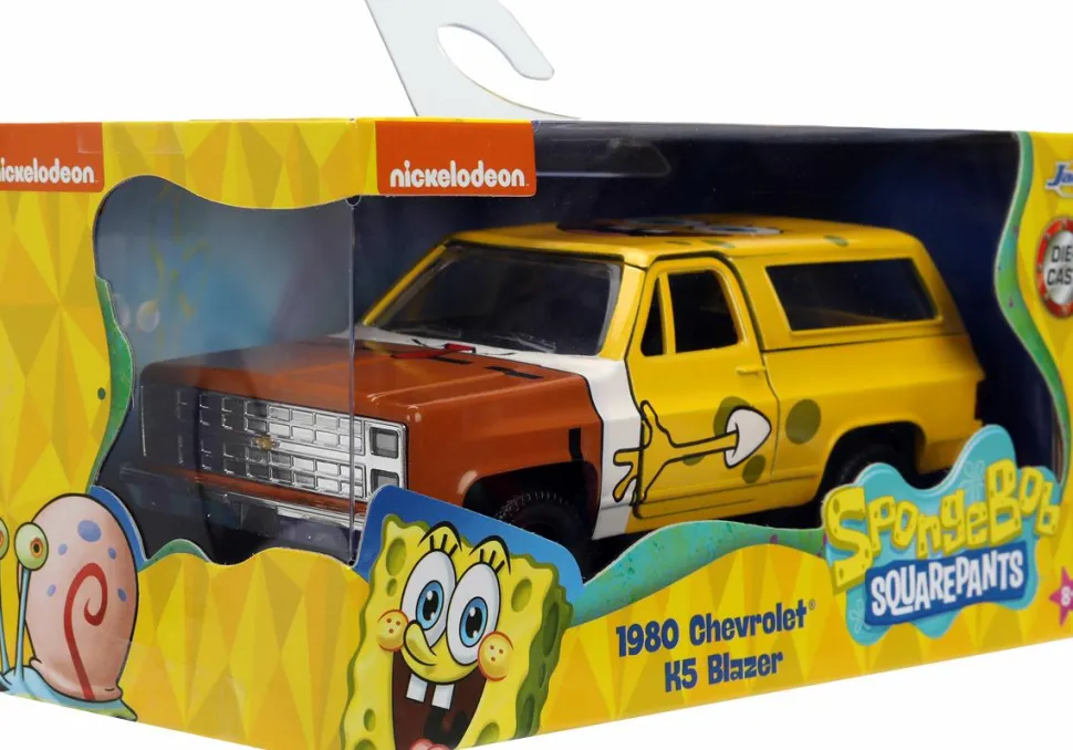 SpongeBob SquarePants - 1980 Chevrolet K5 Blazer 1/32 Scale Die-Cast Vehicle Replica
