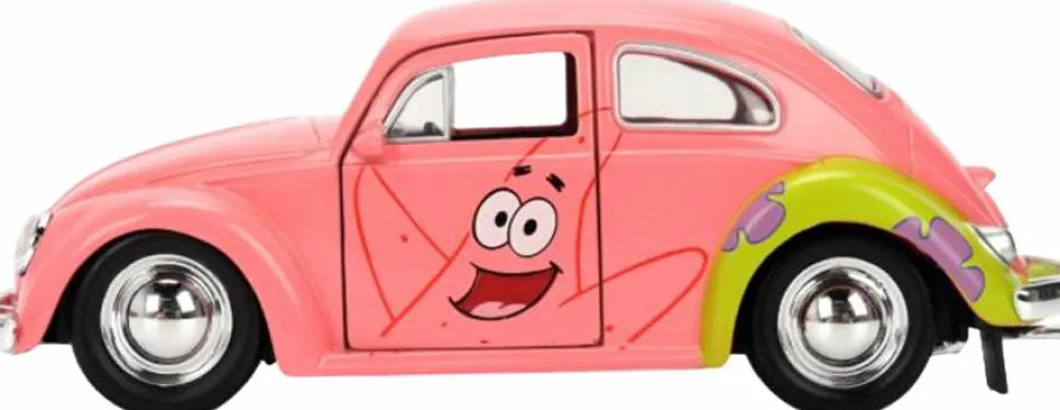 SpongeBob SquarePants - 1959 Volkswagen Beetle 1/32 Scale Die-Cast Vehicle Replica