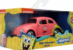 SpongeBob SquarePants - 1959 Volkswagen Beetle 1/32 Scale Die-Cast Vehicle Replica