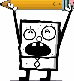 SpongeBob SquarePants - Doodlebob 4" Vinyl Figure