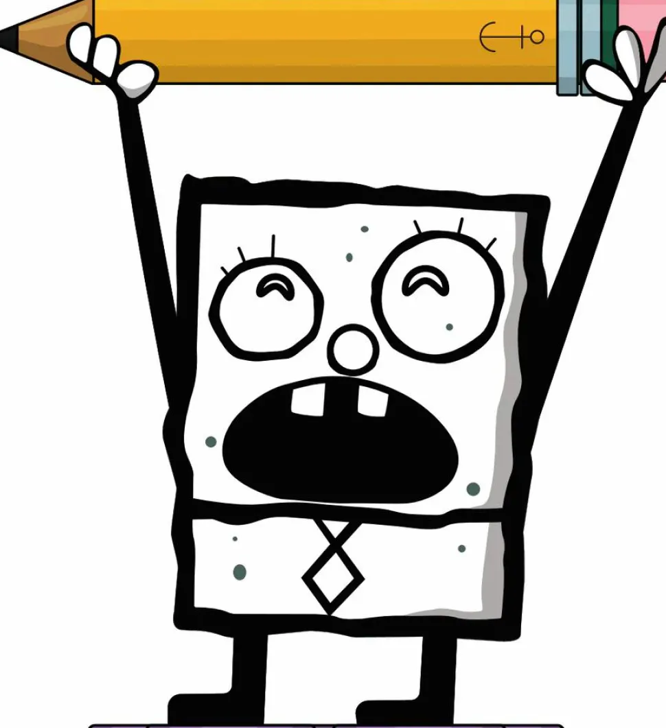 SpongeBob SquarePants - Doodlebob 4" Vinyl Figure