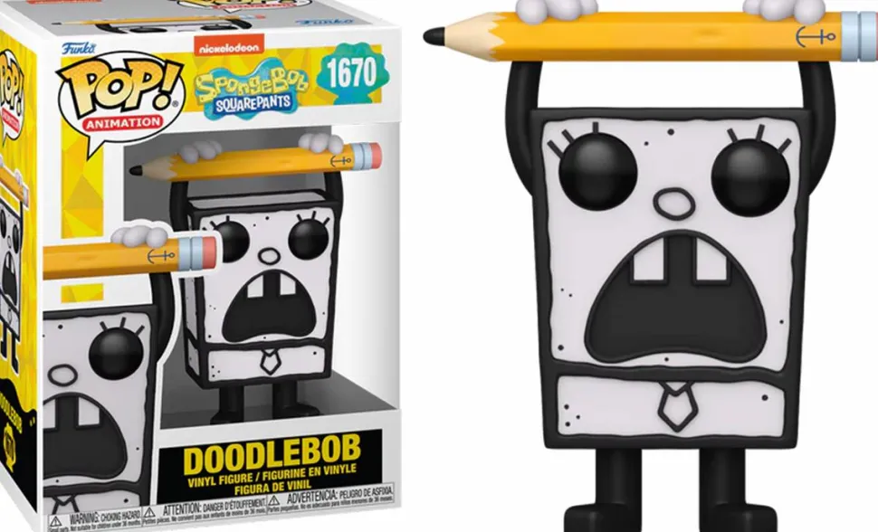 SpongeBob SquarePants - Doodlebob 25th Anniversary Pop! Vinyl Figure