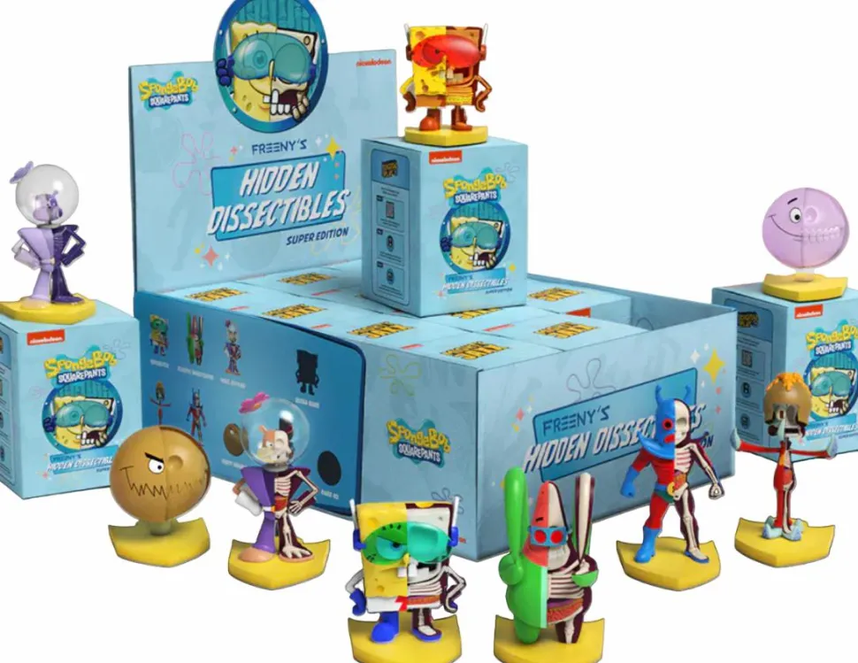 SpongeBob SquarePants - Freeny's Hidden Dissectibles Series 04 Super Edition Blind Box Vinyl Figure (Display of 12)
