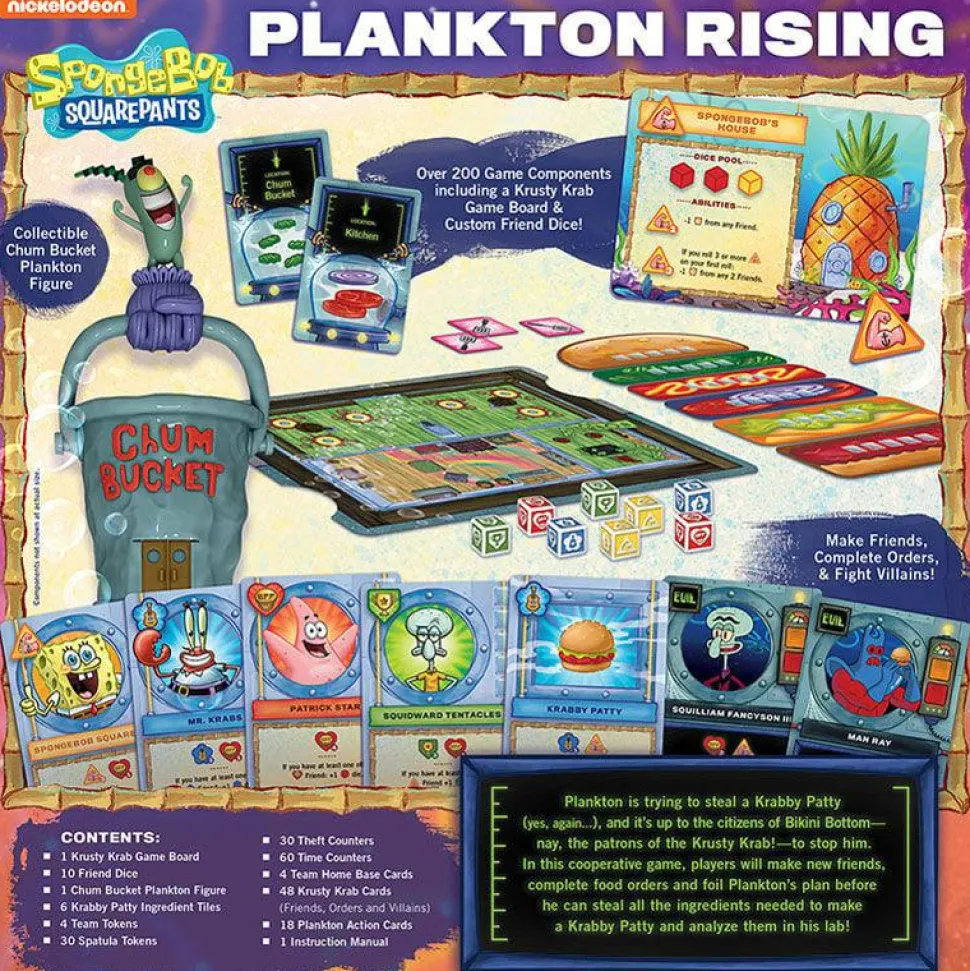 SpongeBob SquarePants - Plankton Rising Board Game