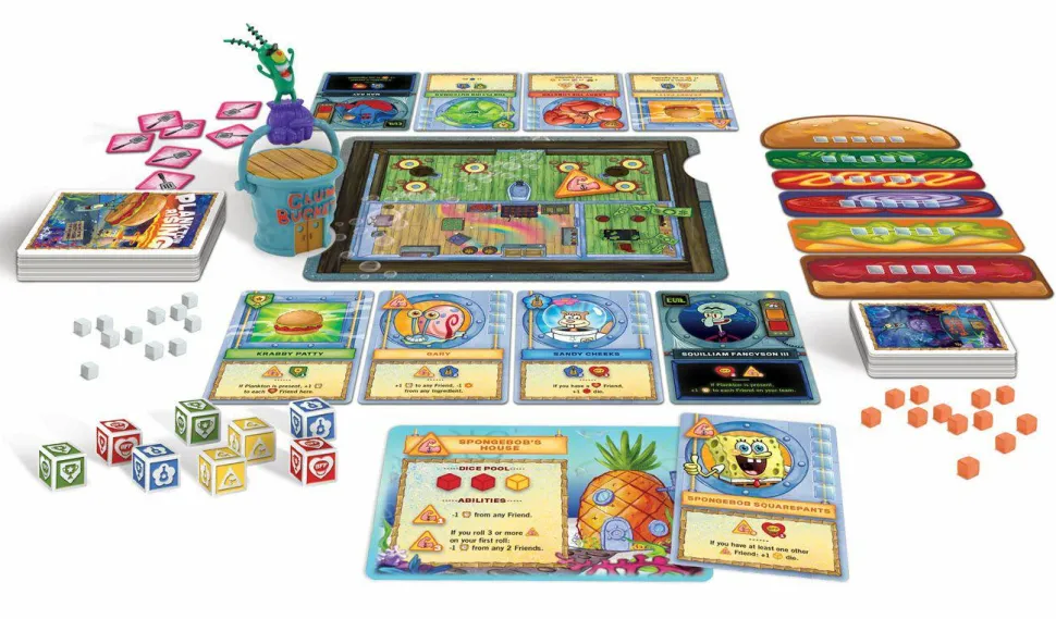 SpongeBob SquarePants - Plankton Rising Board Game