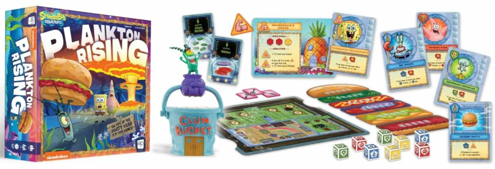 SpongeBob SquarePants - Plankton Rising Board Game