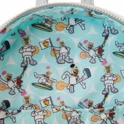Spongebob Squarepants - Sandy Cheeks Cosplay 10” Faux Leather Mini Backpack