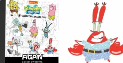 SpongeBob SquarePants - Series 1 FiGPiN Mystery Blind Box Mini Enamel Pin (Single Unit)