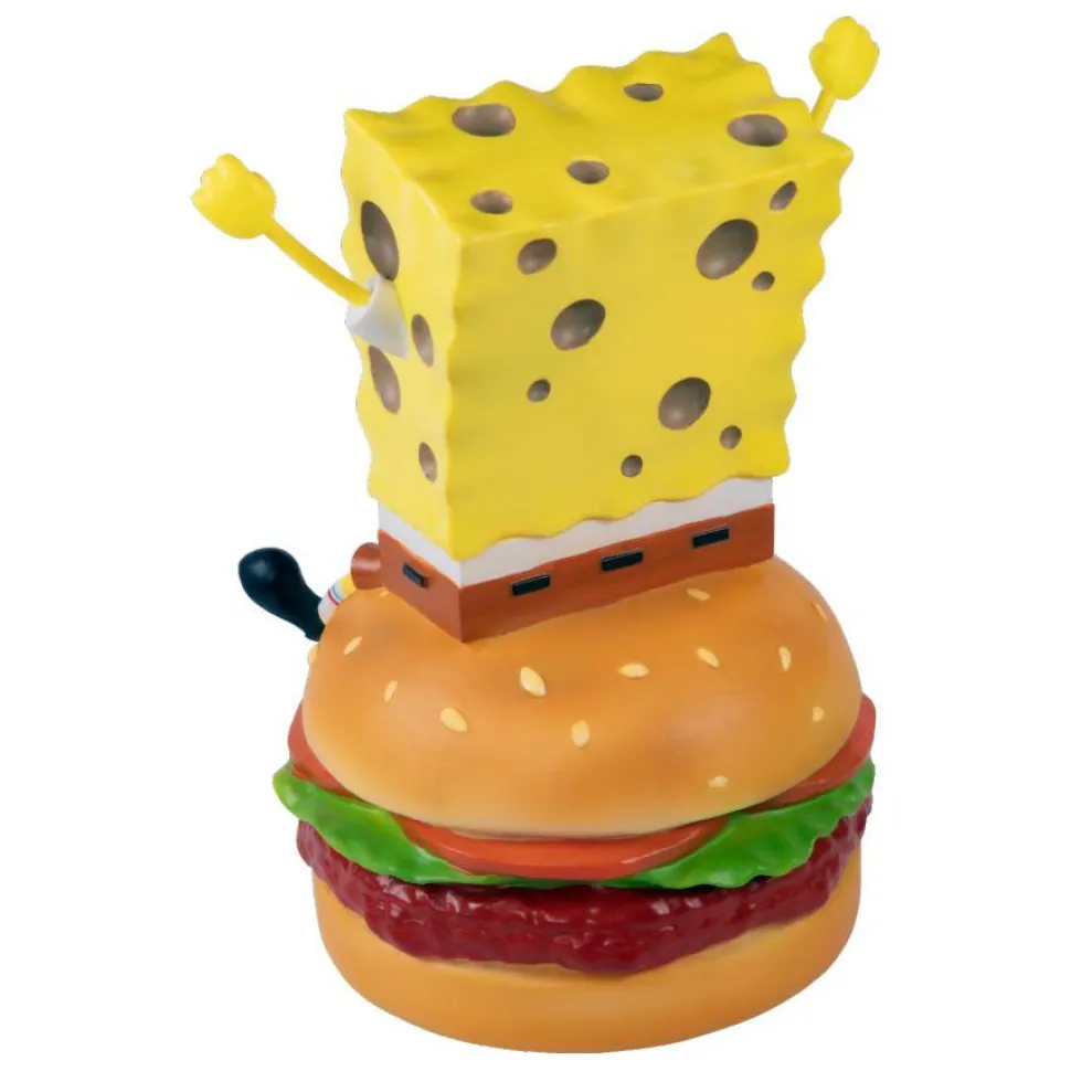 SpongeBob SquarePants - SpongeBob on Hamburger Resin Statue