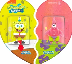 SpongeBob SquarePants - Spongebob & Patrick Best Friends Glitter ReAction 3.75” Action Figure 2-Pack (2022 SDCC Exclusive)