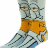 Spongebob Squarepants - Squidward 360 Character Men’s Socks (One Size)