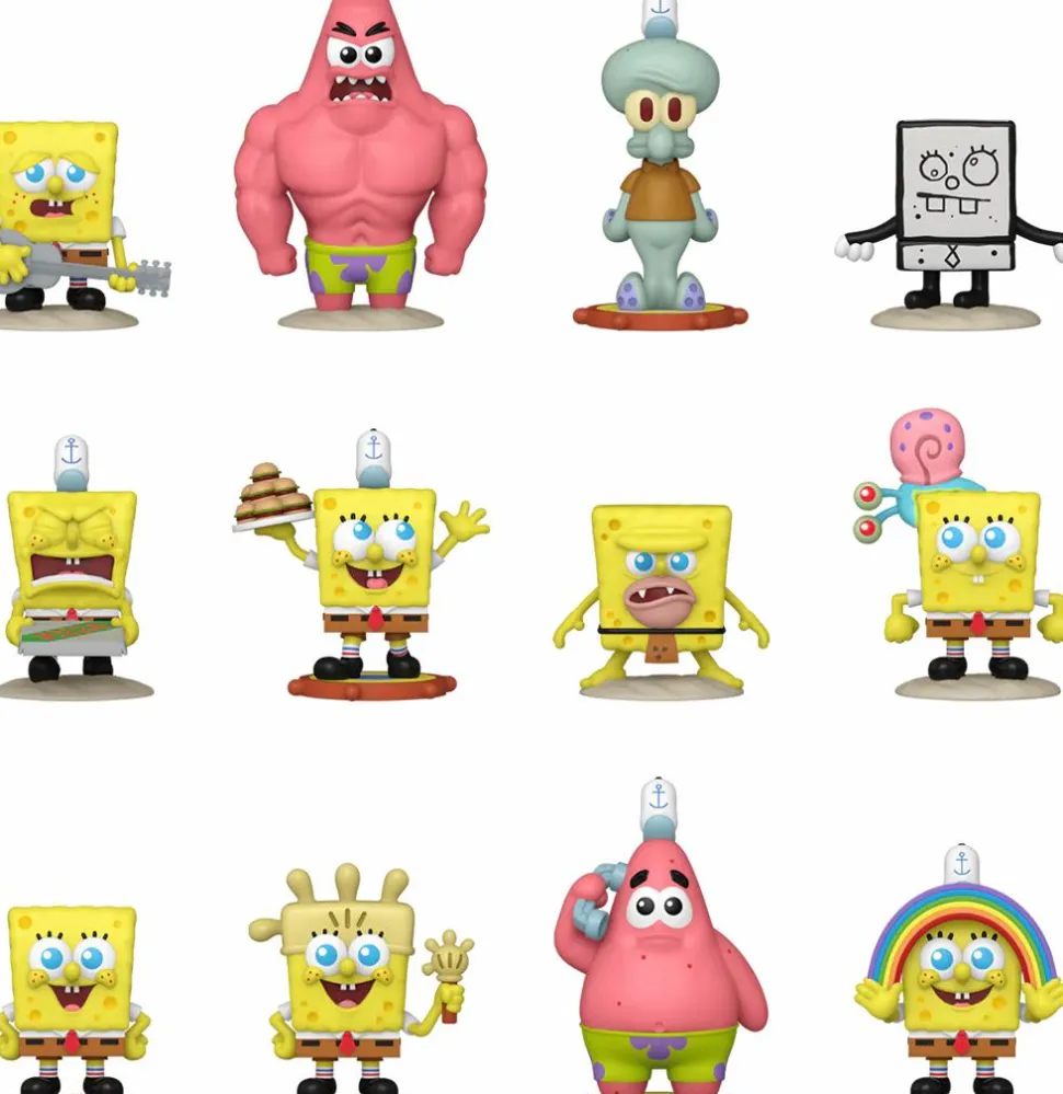SpongeBob SquarePants - 25th Anniversary Mystery Minis Blind Box (Display of 12)