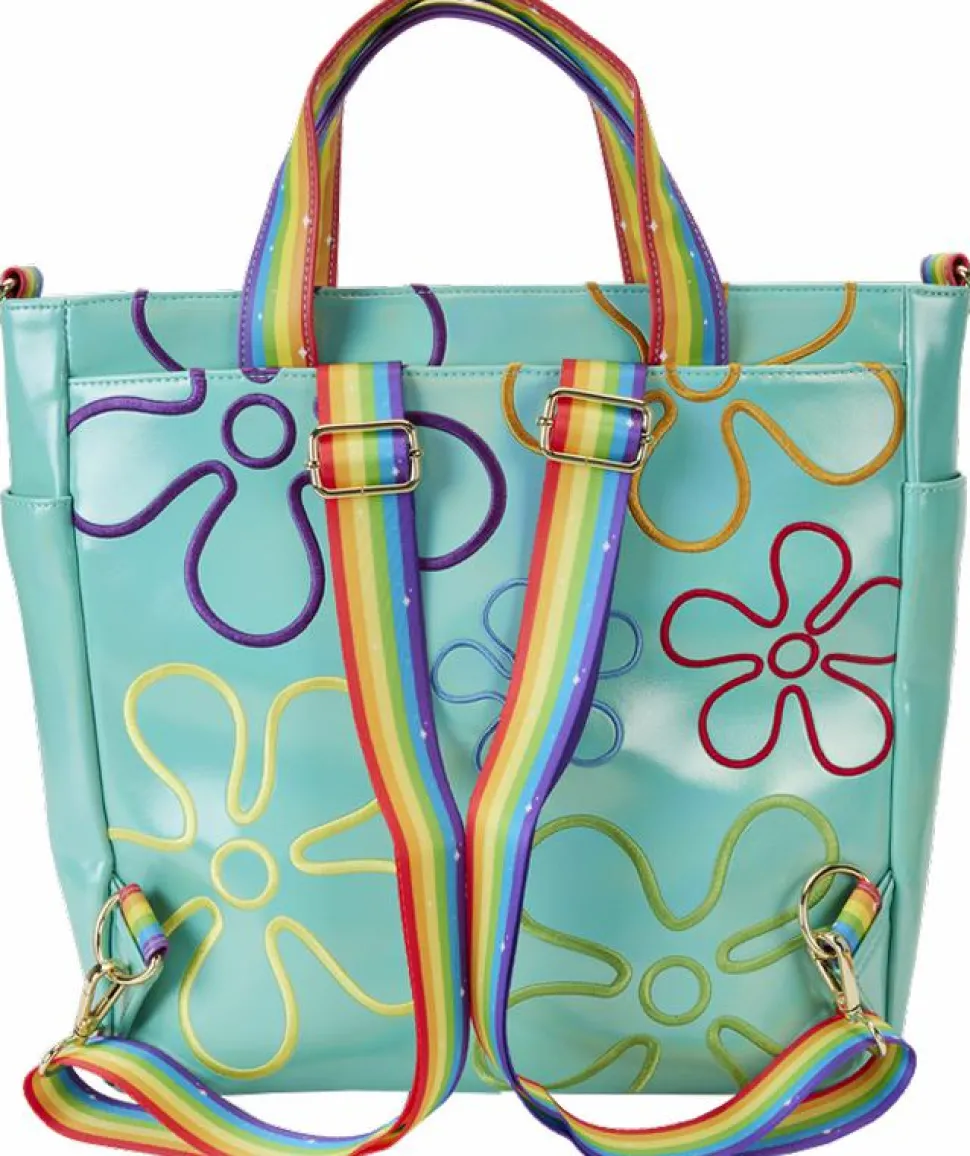 Spongebob Squarepants - 25th Anniversary Imagination 14" Faux Leather Convertible Tote Bag