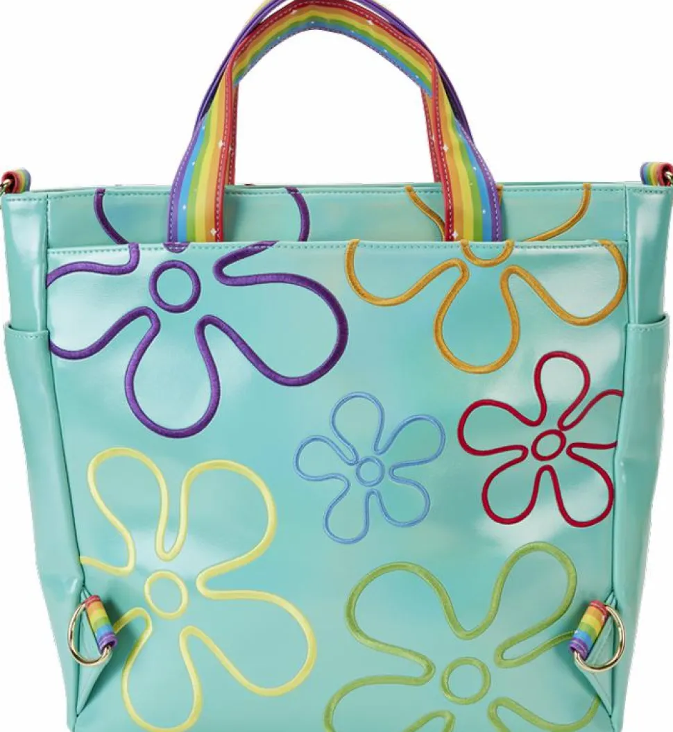Spongebob Squarepants - 25th Anniversary Imagination 14" Faux Leather Convertible Tote Bag