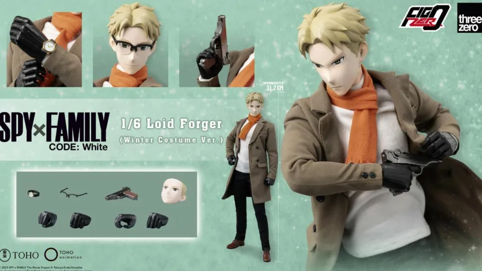 Spy × Family Code: White - Loid Forger (Winter Costume) FigZero 1/6th Scale Action Figure