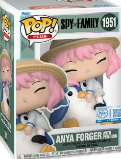 Spy x Family - Anya Forger with Penguin Pop! Plus Vinyl Figure