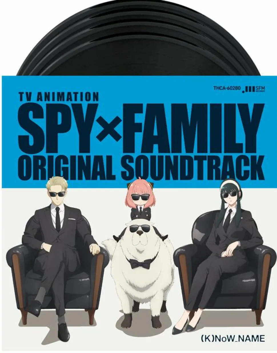 Spy x Family - Original TV Animation Soundatrack by (K)NoW_NAME Deluxe 4xLP Vinyl Record Box Set