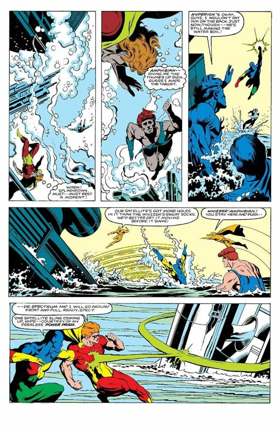 Squadron Supreme by Mark Gruenwald Trade Paperback Book (DM Variant Cover)
