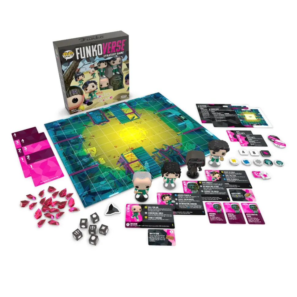Squid Game - Pop! Funkoverse Strategy Game 4-Pack