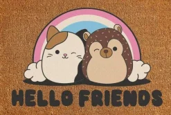 Squishmallows - Cam and Hans Hello Friends Doormat