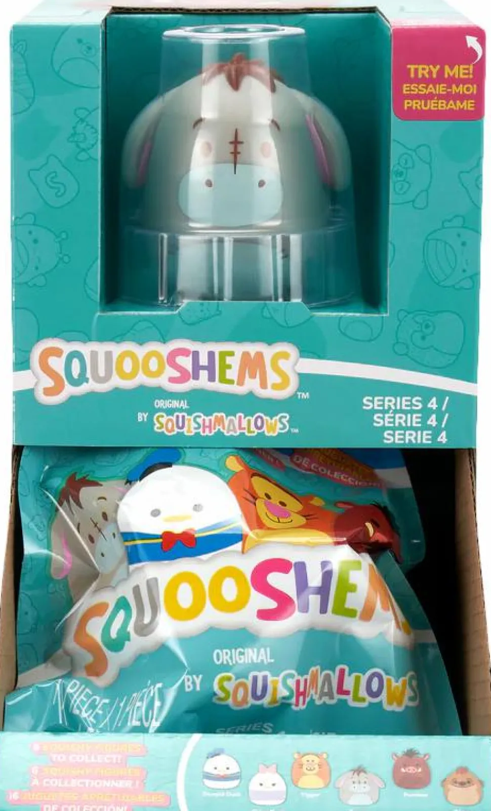 Squishmallows - Disney Series 4 Squooshems Blind Bag 2.5" Squishy Figure (Display of 28)